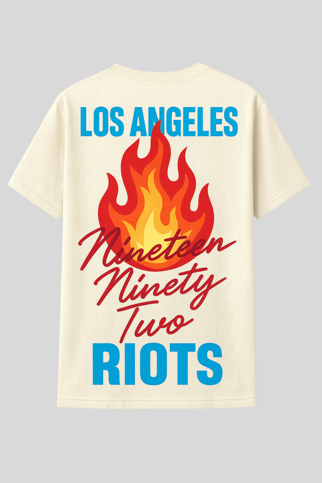 Los Angeles Riots 1992 Flame Tee
